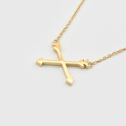 Gargantilla ARROW KUKU dorada