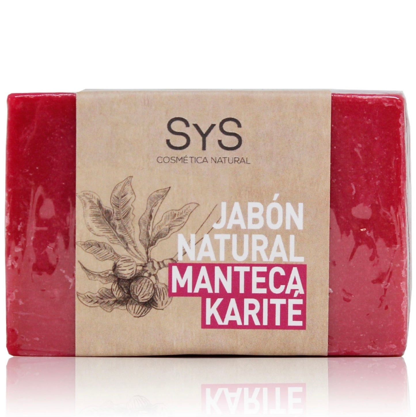 Jabón Natural 100gr MANTECA DE KARITÉ - SYS COSMÉTICA NATURAL