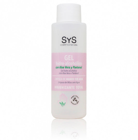 GEL HIDROALCOHOLICO CON ALOE VERA 100ml-SYS COSMÉTICA NATURAL