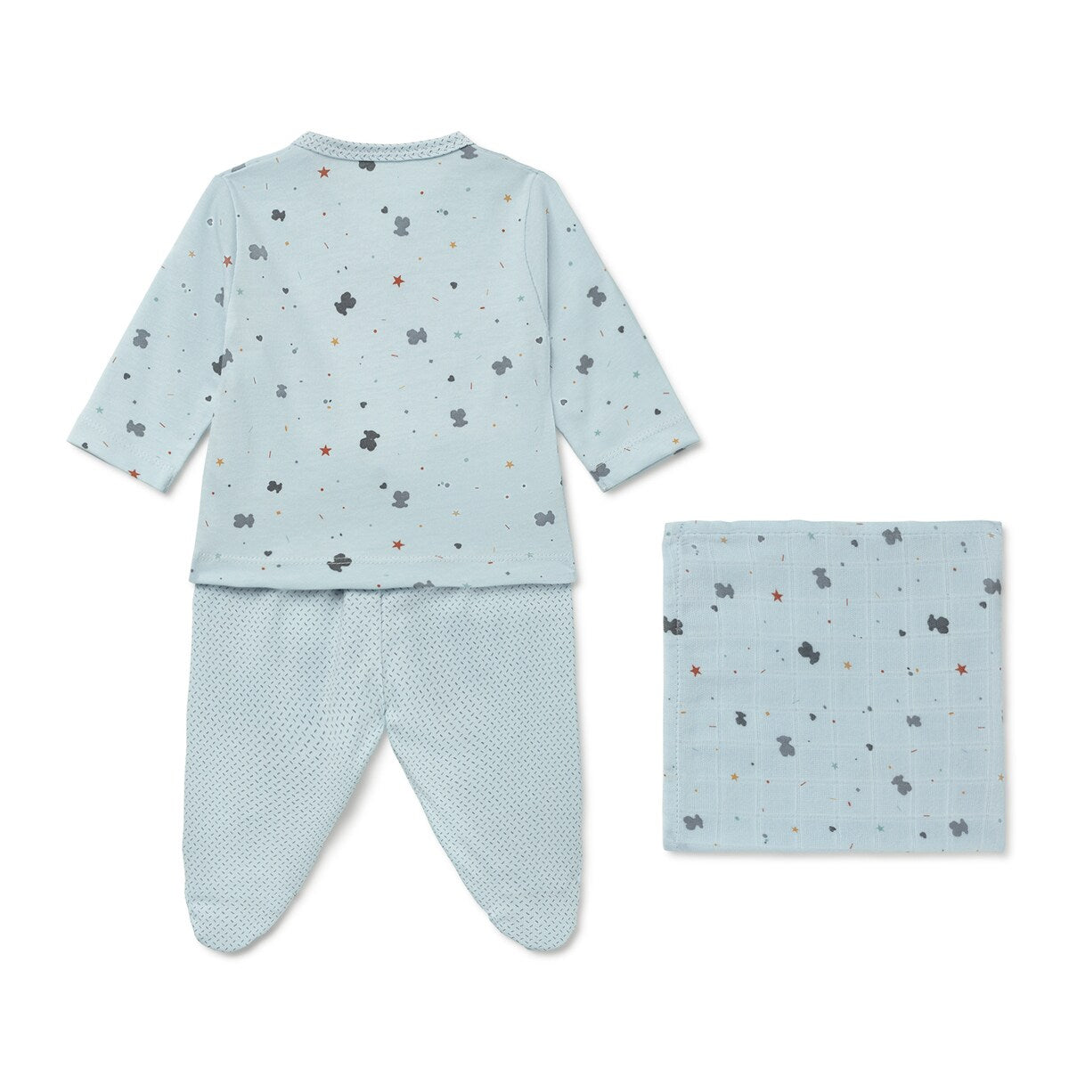 Conjunto de Bebé 3 Piezas LOVE Azul Celeste - Tous Baby