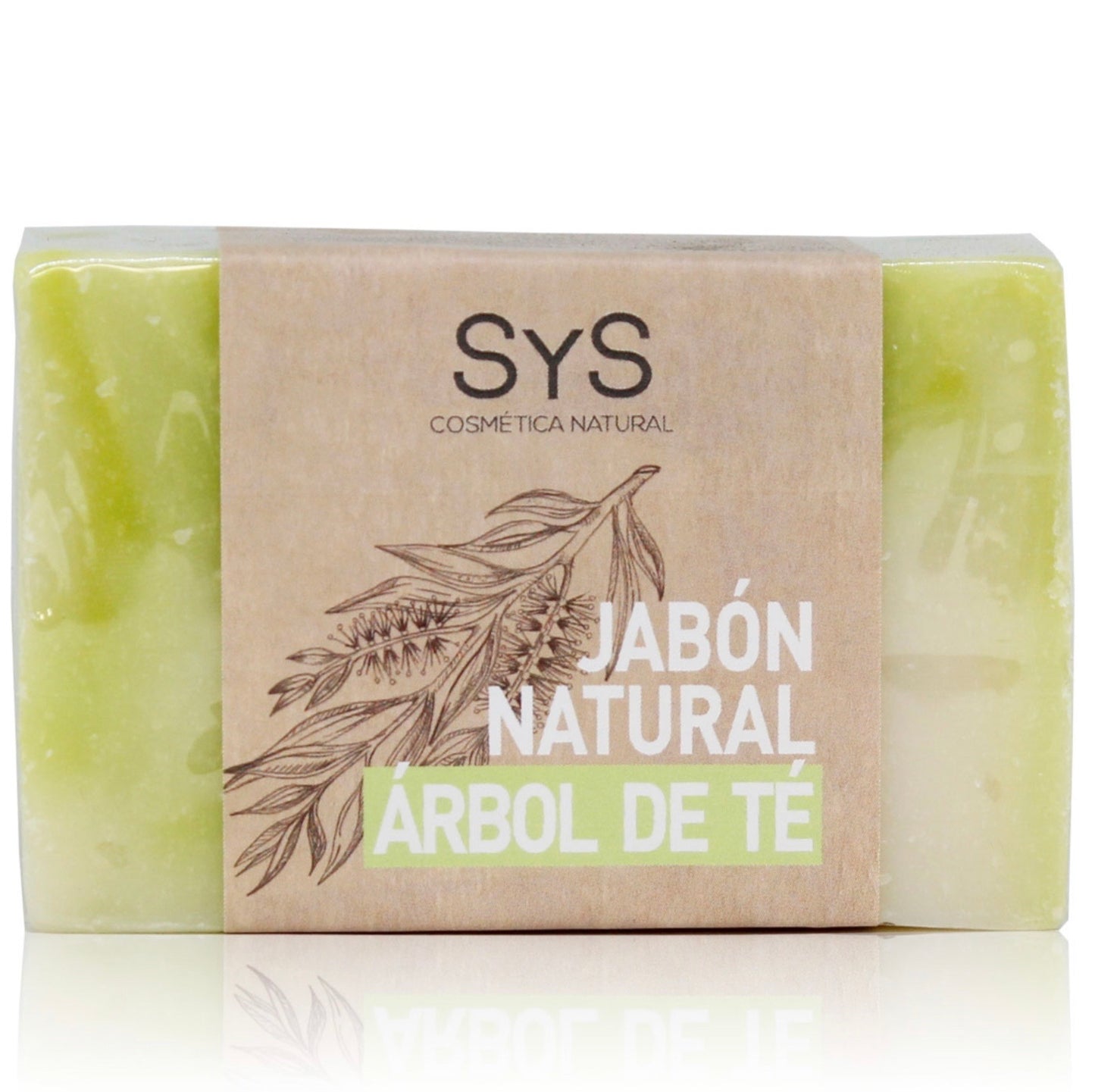 Jabón Natural 100gr ÁRBOL DE TÉ- SYS COSMÉTICA NATURAL