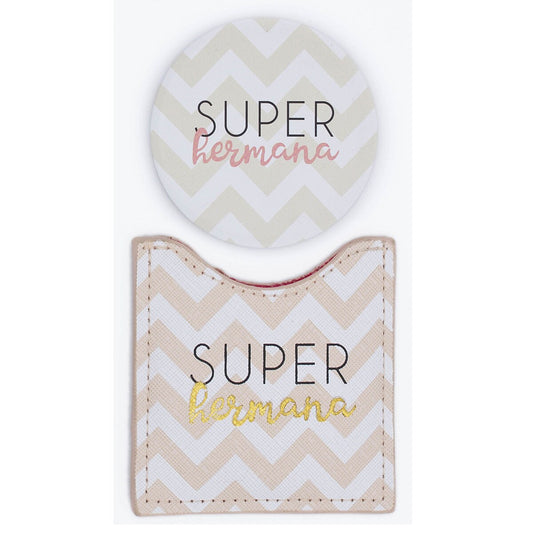Espejo de Bolsillo SÚPER HERMANA - DRAEGER