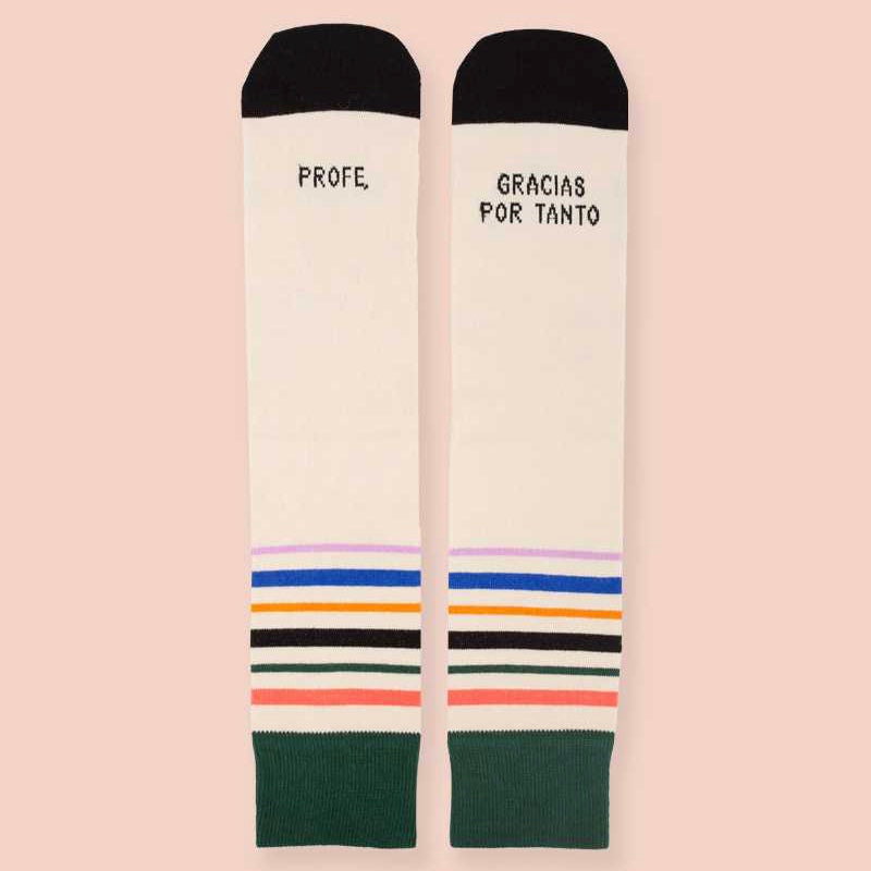Calcetines PROFE, GRACIAS POR TANTO - UO*