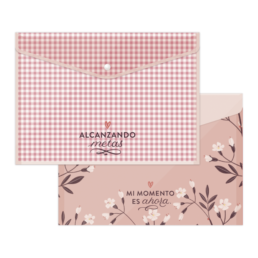 Pack de Carpetas de Botón EDICIÓN ROSA - The Great Moustache