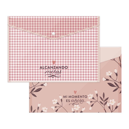 Pack de Carpetas de Botón EDICIÓN ROSA - The Great Moustache