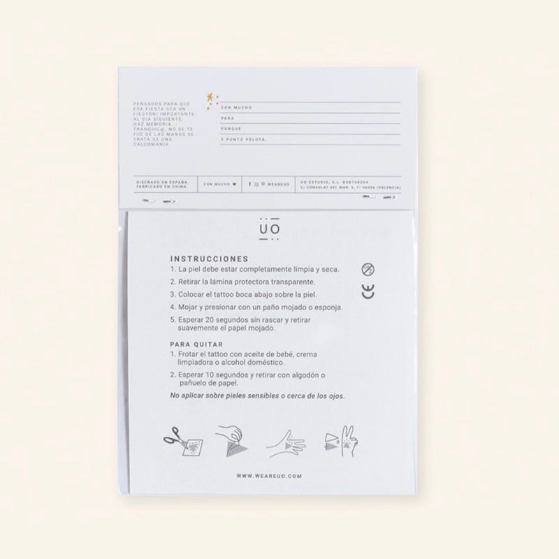 Kit Tatuajes BRIDE TO BE - UO*