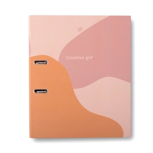 ARCHIVADOR DE ANILLAS “CREATIVE GIRL” - UO*