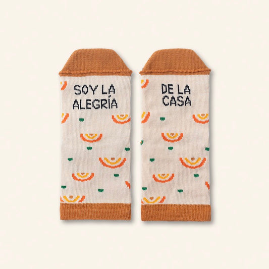 Mini Calcetines SOY LA ALEGRÍA DE LA CASA - UO*