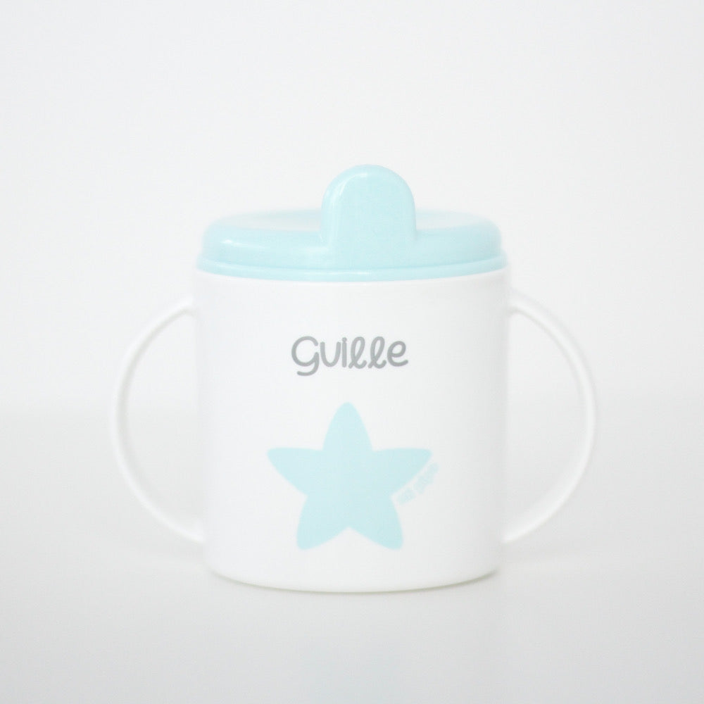 Taza de aprendizaje ESTRELLA Azul PERSONALIZADA - Mi Pipo