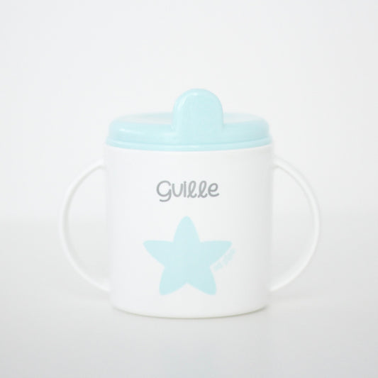 Taza de aprendizaje ESTRELLA Azul PERSONALIZADA - Mi Pipo