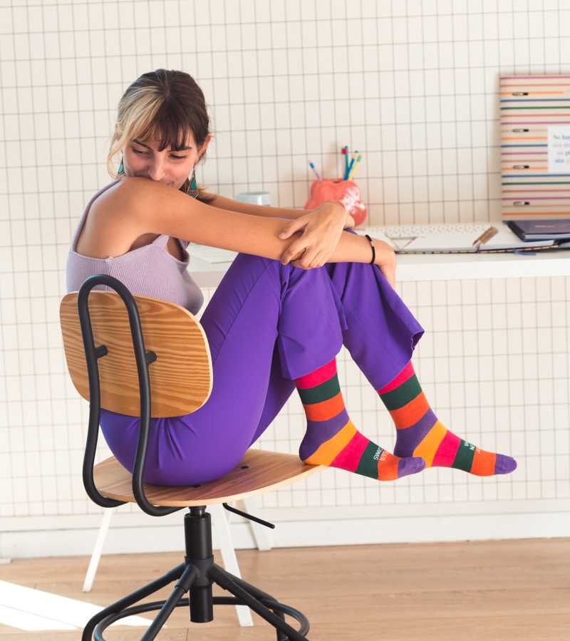 Calcetines NO HAY OPO SIN DRAMA, NI PLAZA SIN GANAS - UO*