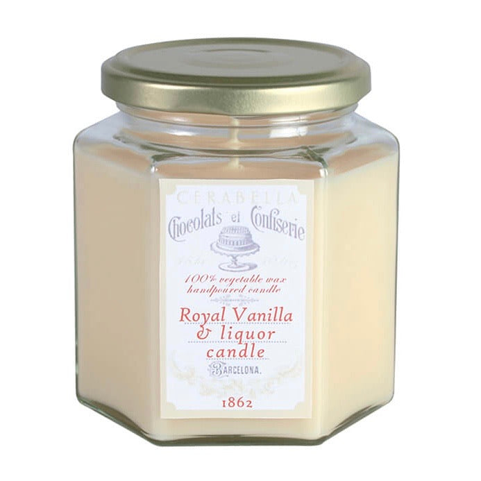 Vela Perfumada ROYAL VAINILLA & LIQUOR 300gr - CERABELLA