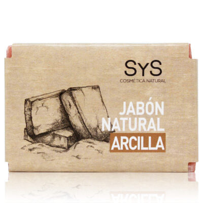 Jabón Natural 100gr ARCILLA - SYS COSMÉTICA NATURAL