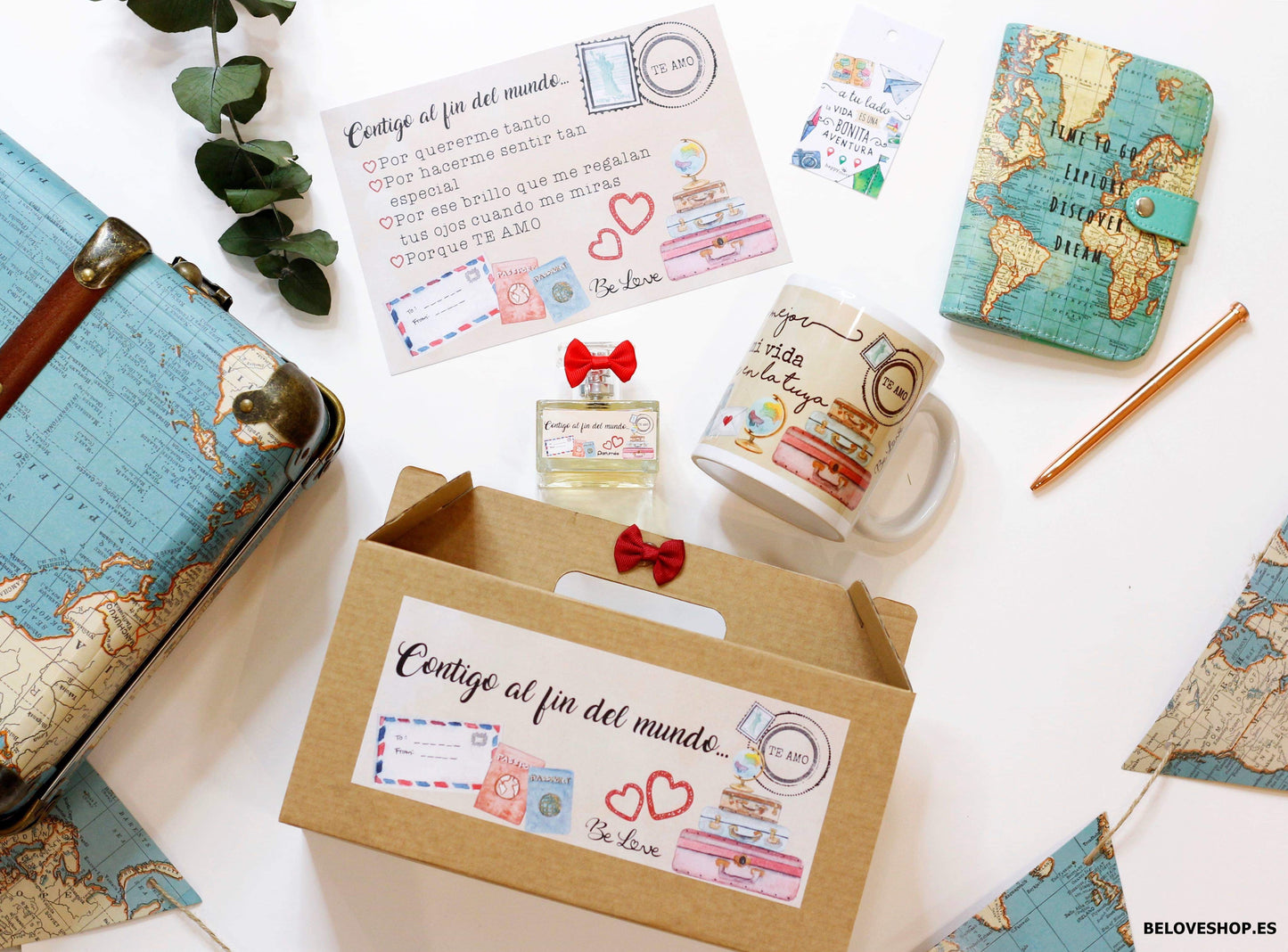 KIT “CONTIGO AL FIN DEL MUNDO”