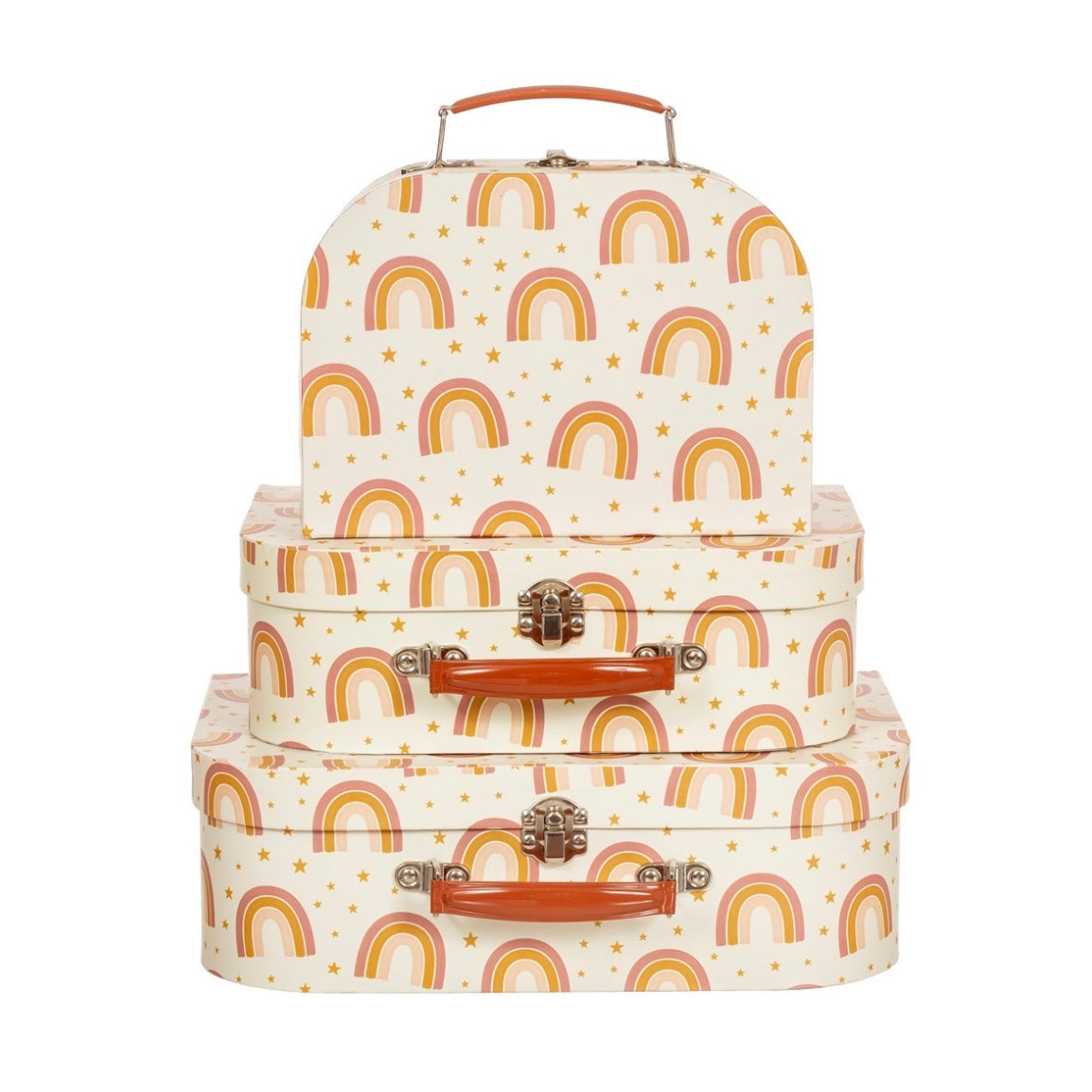 Maleta EARTH RAINBOW Suitcase - Sass & Belle