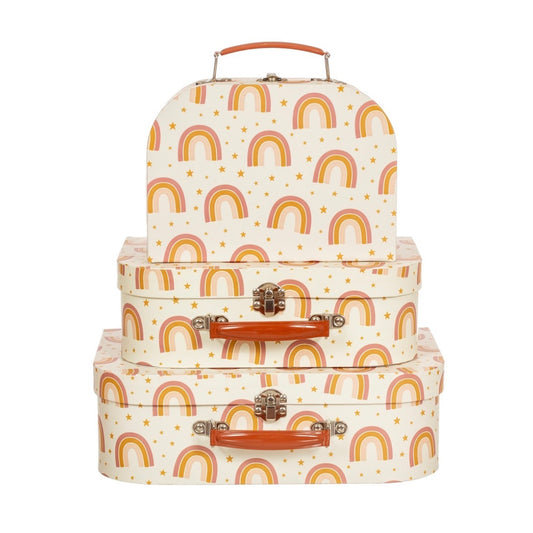 Maleta EARTH RAINBOW Suitcase - Sass & Belle
