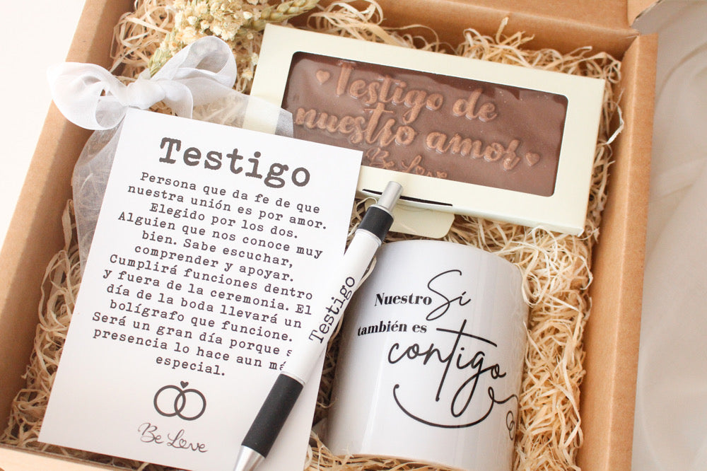 Kit Testigo de nuestro amor- Be Love
