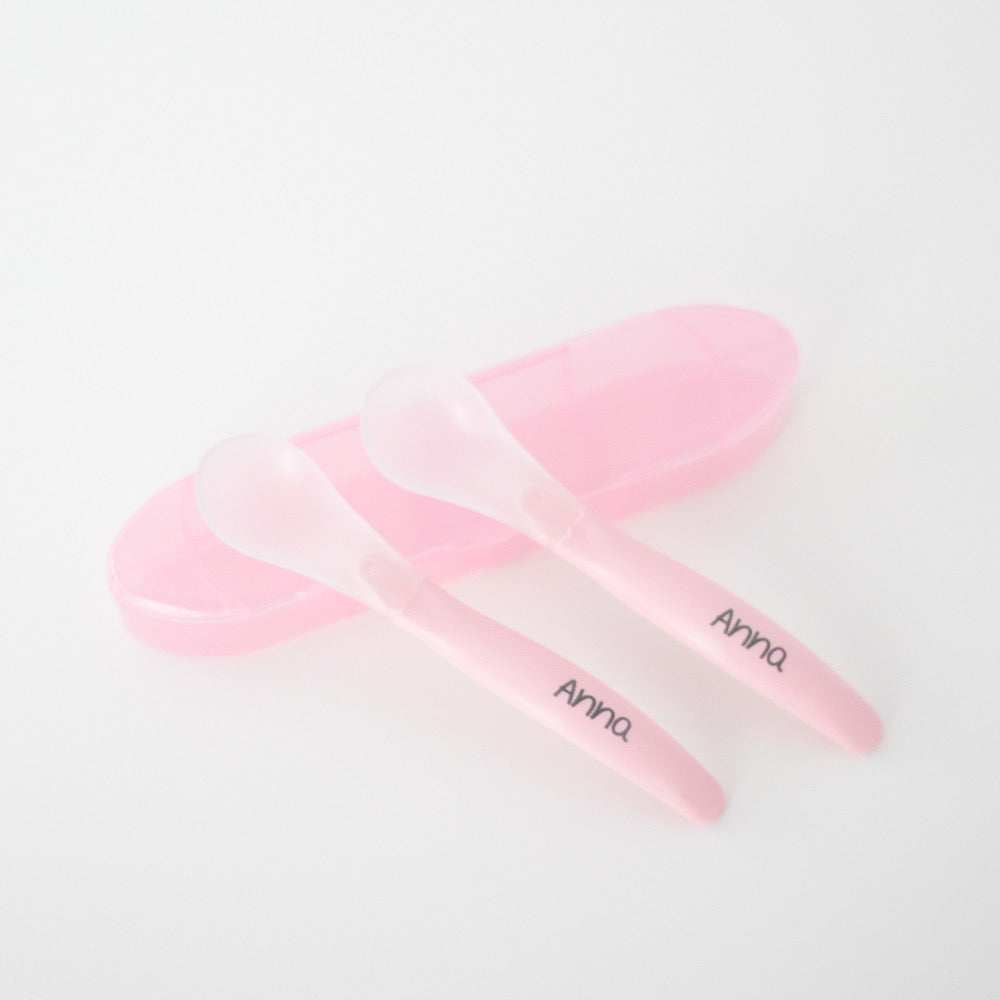 Set 2 Cucharas de Silicona con Estuche PERSONALIZADAS - Mi Pipo