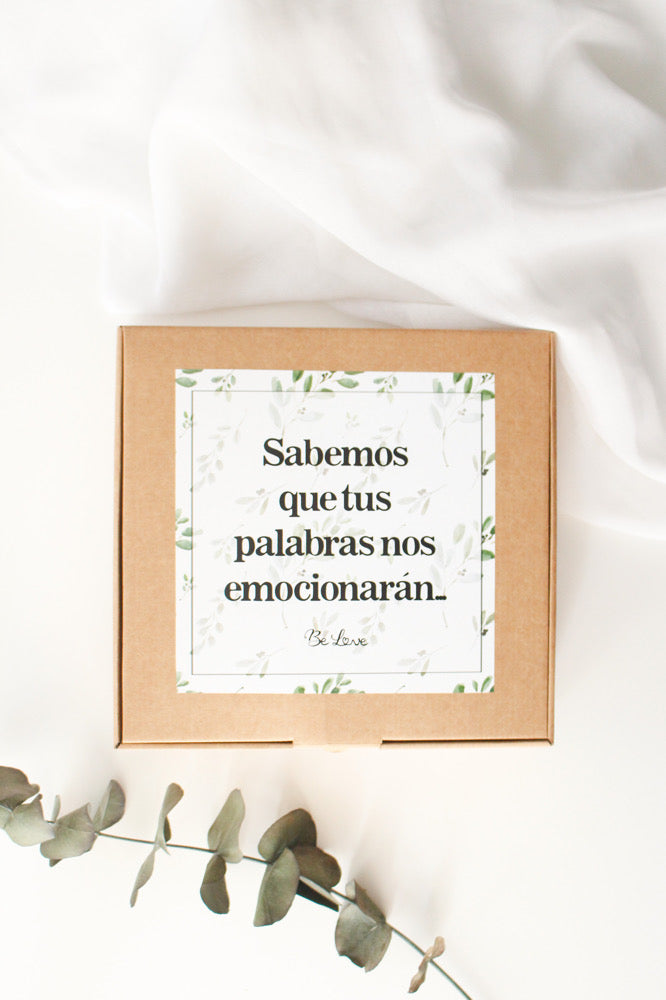 KIT DE CERVEZA PARA CEREMONIANTE / OFICIANTE DE BODA - Be Love