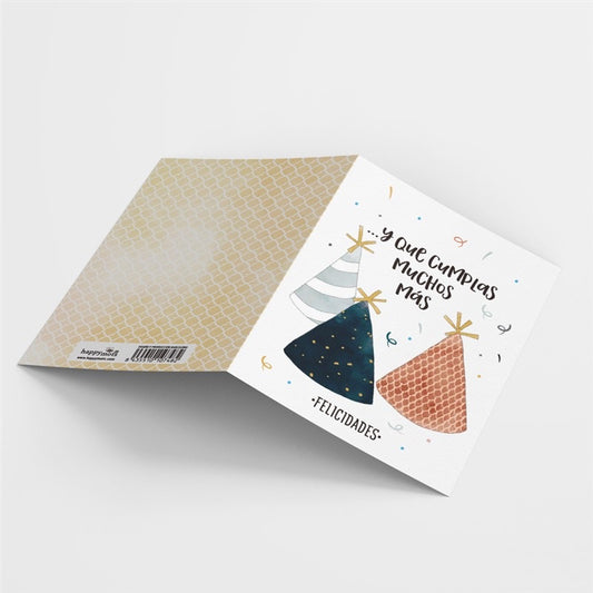 Postal - Y que cumplas muchos más..