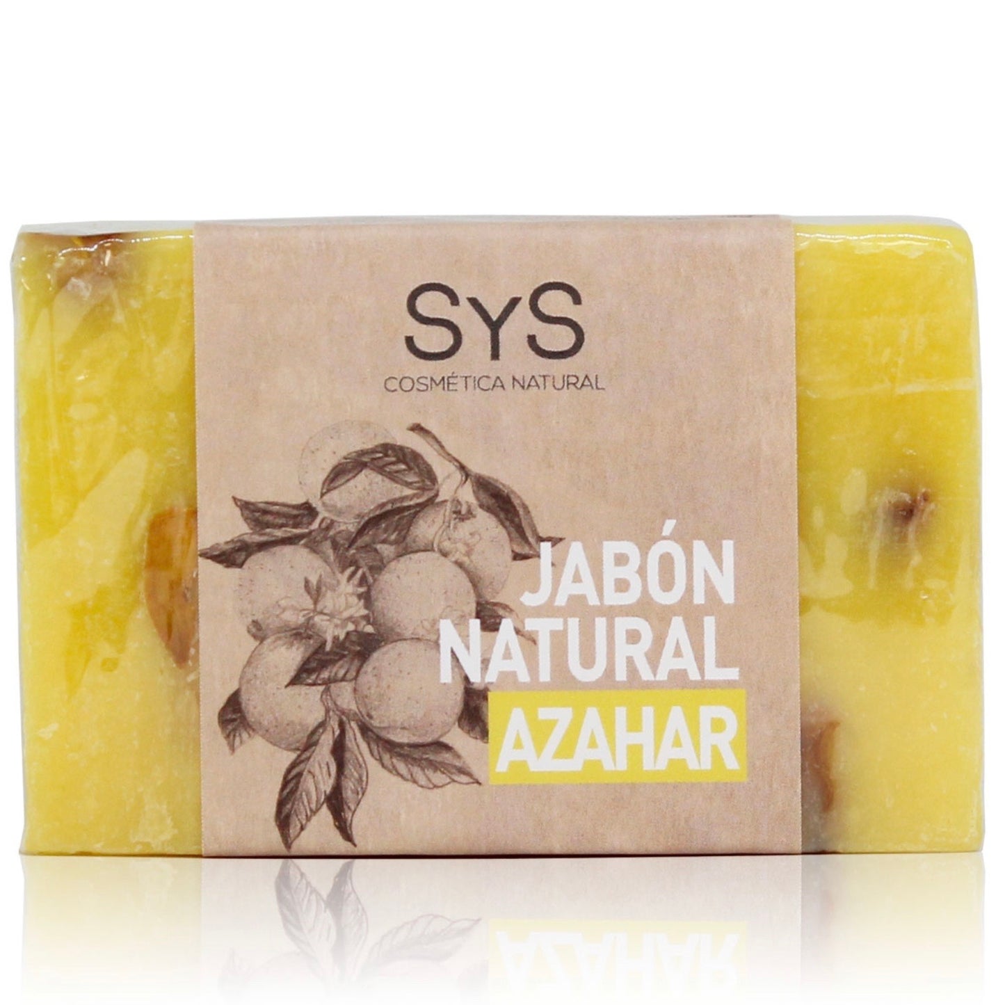 Jabón Natural 100gr AZAHAR - SYS COSMÉTICA NATURAL
