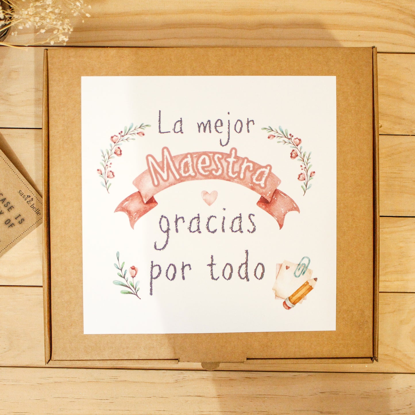 Kit LA MEJOR MAESTRA, gracias por todo-Be Love