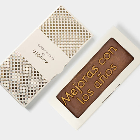 Tableta de Chocolate MEJORAS CON LOS AÑOS- UTOPICK
