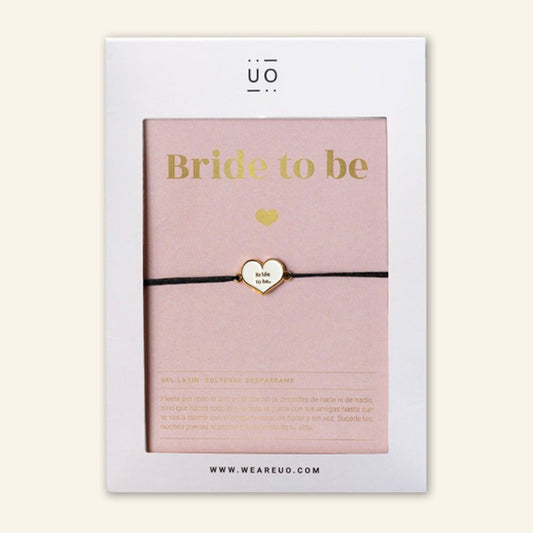 Pulsera Charm BRIDE TO BE - UO*