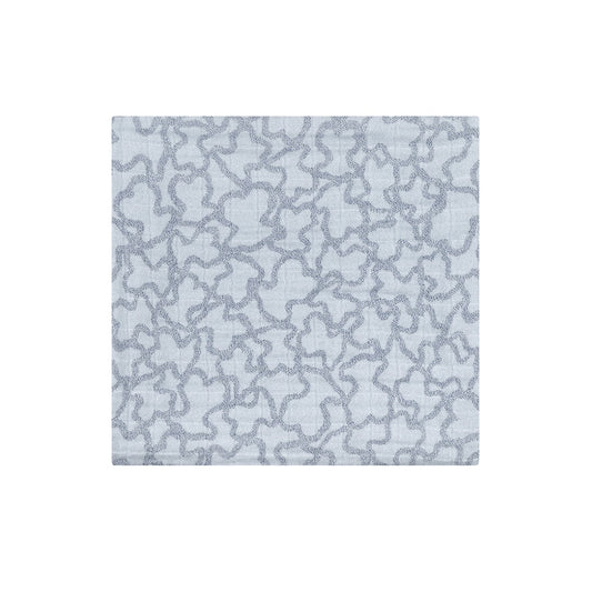 Muselina Bambú MUSE HOME KAOS Azul Celeste - Tous Baby