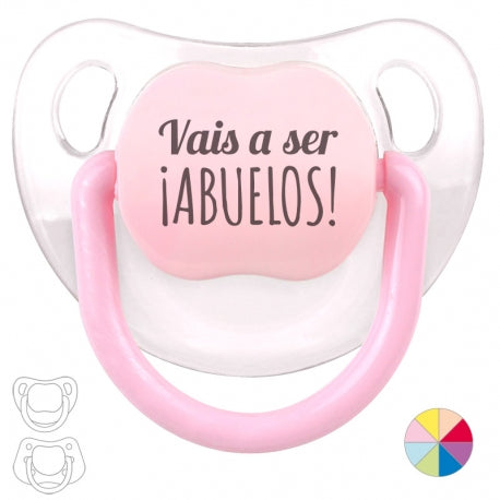 Chupete VAIS A SER ABUELOS Varios Colores - Mi pipo