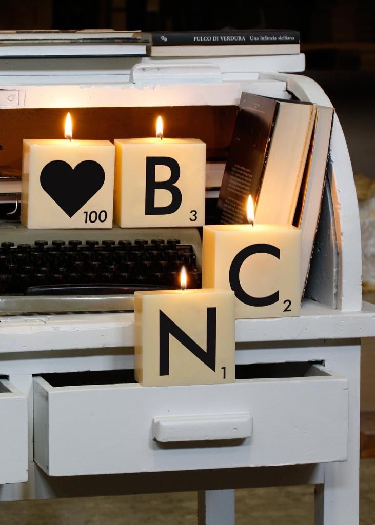 Vela abecedario LETRAS- Cerabella