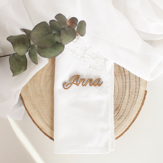 Marcasitios de madera Personalizado- Be Love