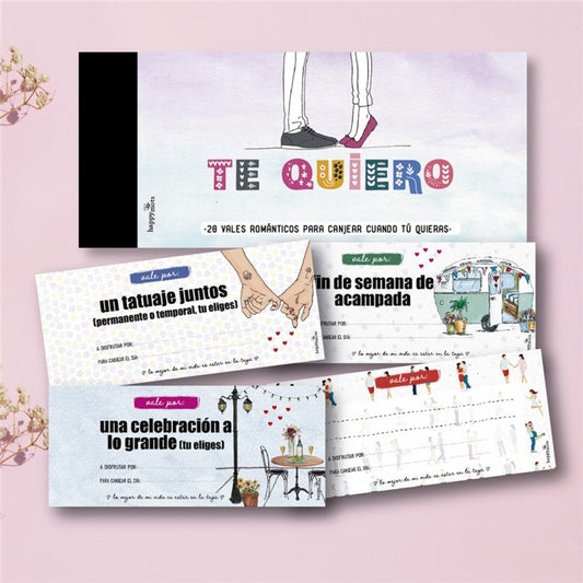 Talonario - TE QUIERO