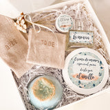 KIT "VAS A SER LA NOVIA MÁS GUAPA" EN DISEÑO AZUL - Be Love