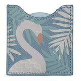 Espejo de Bolsillo FLAMINGO Azul Blanco y Gris - DRAEGER