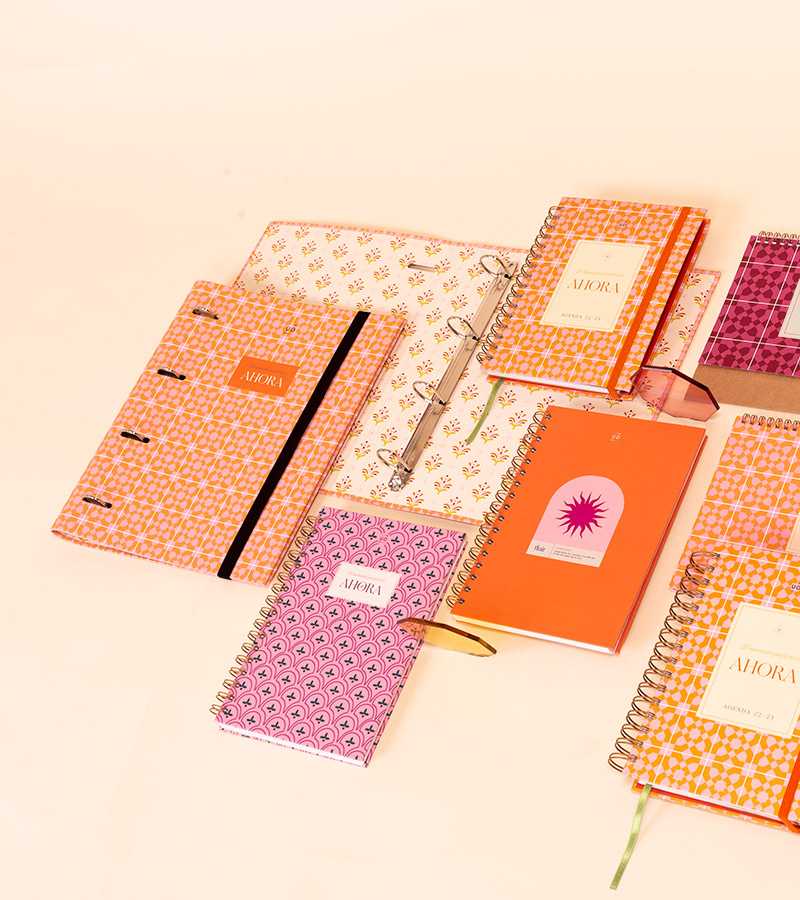 Carpeta Anillas AHORA Naranja - UO*