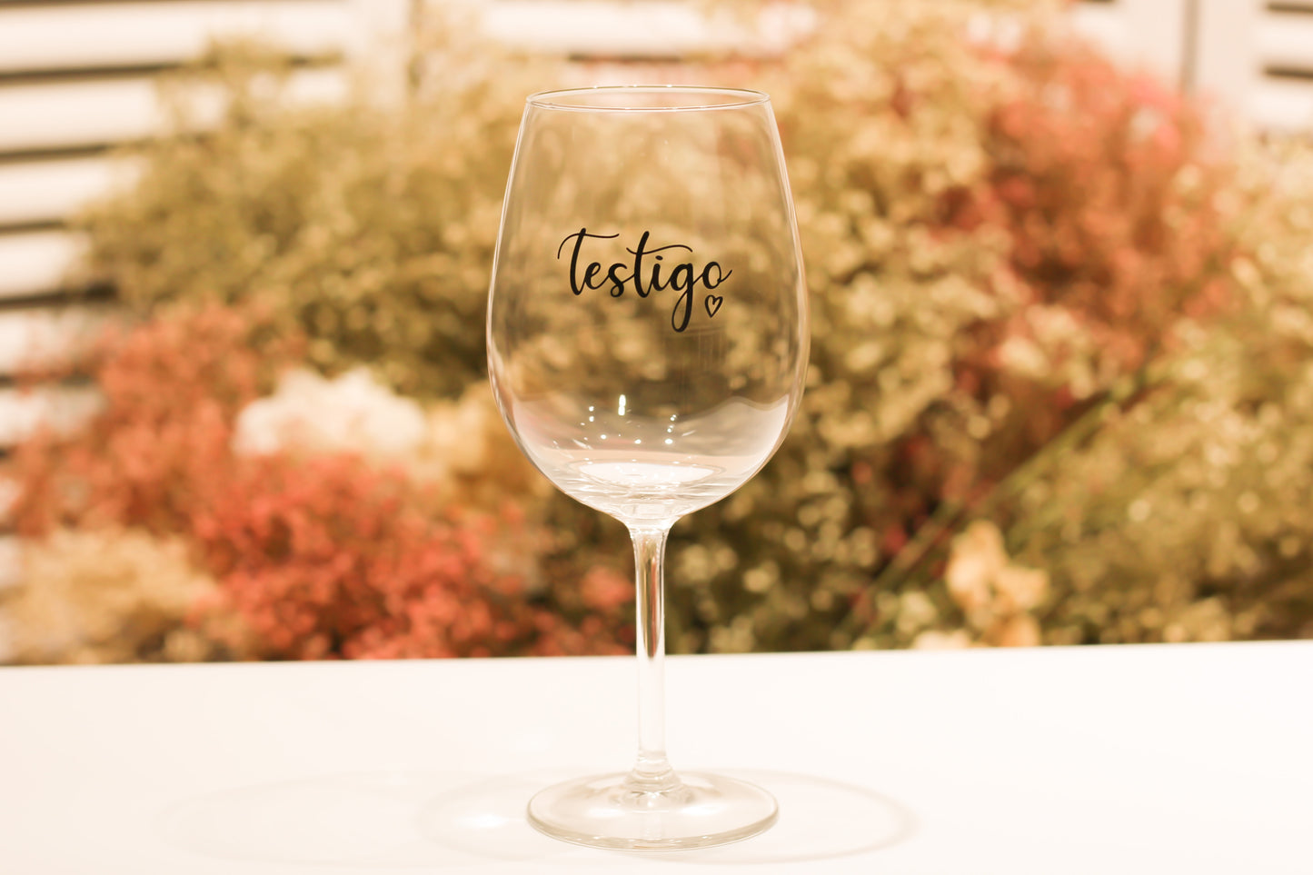 COPA DE VINO “TESTIGO”- Be Love