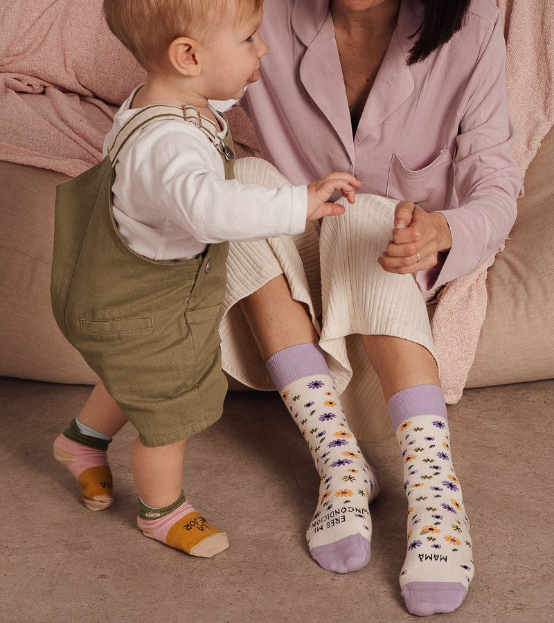 Calcetines MAMÁ ERES MI INCONDICIONAL - UO*