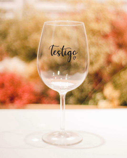 COPA DE VINO “TESTIGO”- Be Love