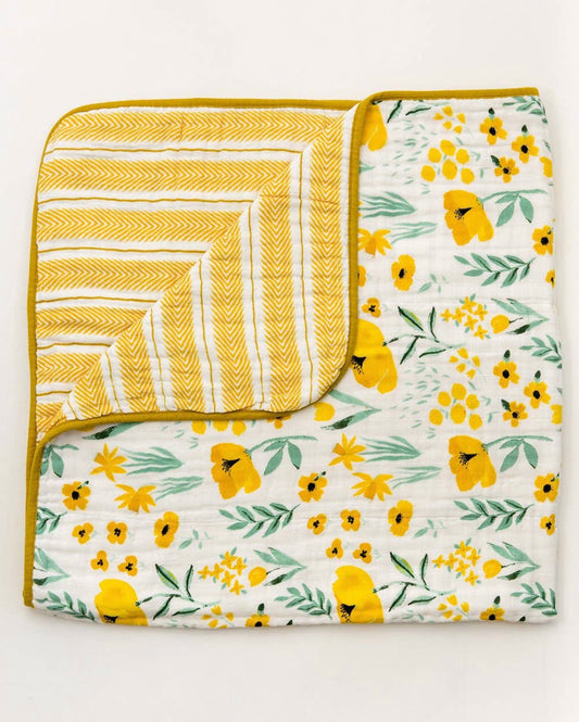 Edredón reversible Buttercup Blossom - Clementine Kids