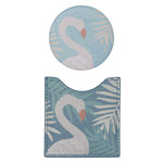 Espejo de Bolsillo FLAMINGO Azul Blanco y Gris - DRAEGER