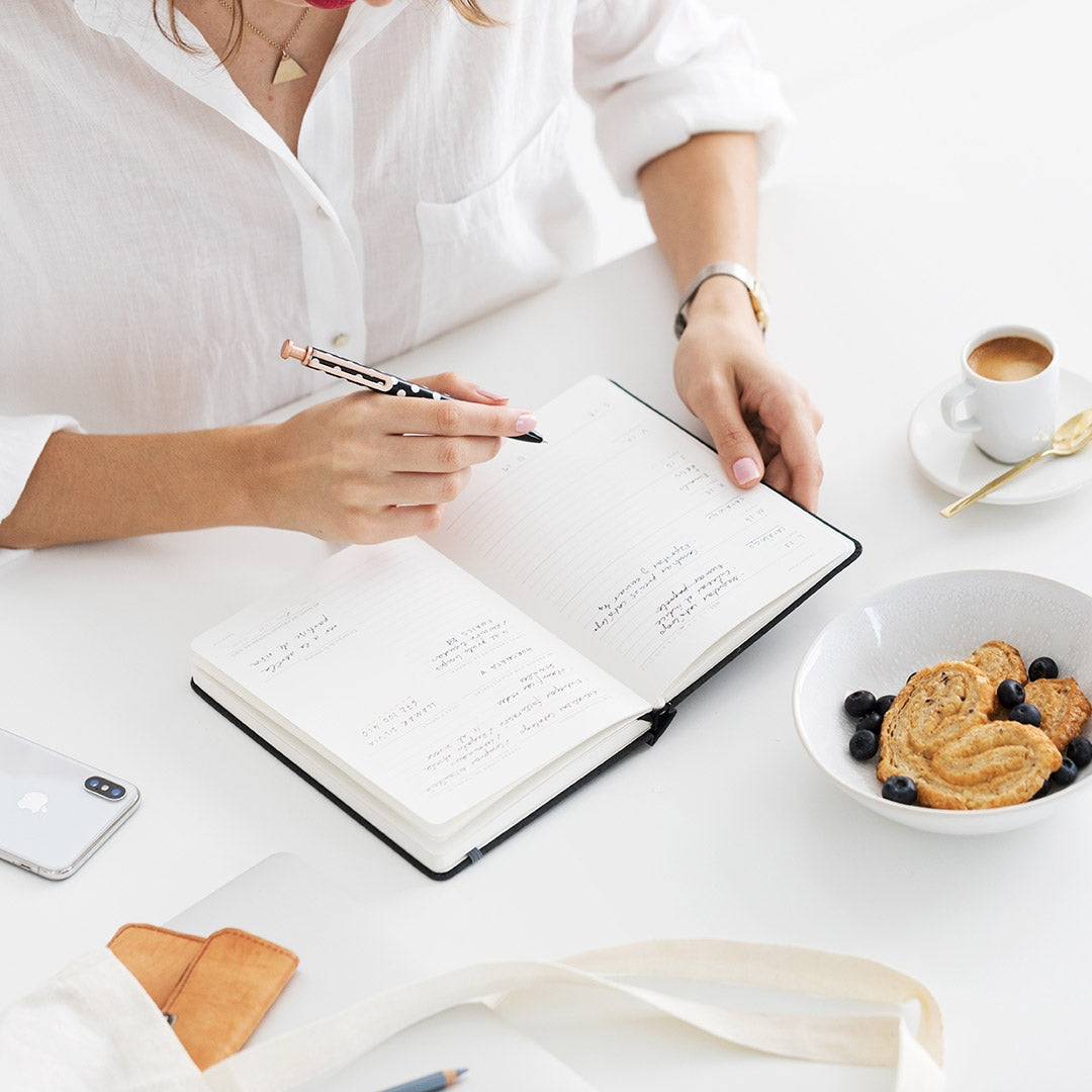 Agenda PRODUCTIVIDAD 100% Negro - CHARUCA