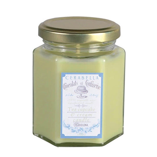 Vela Perfumada TEA CUPCAKE & CREAM 100gr - CERABELLA