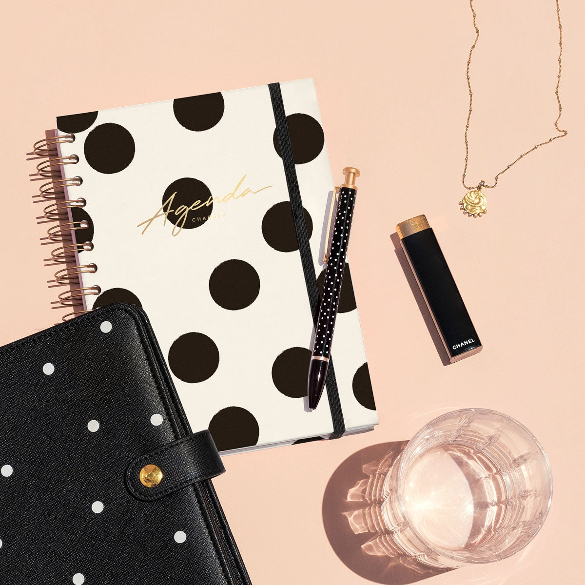 Agenda SIN FECHAS Semana Vista + Notas MINIMAL - CHARUCA