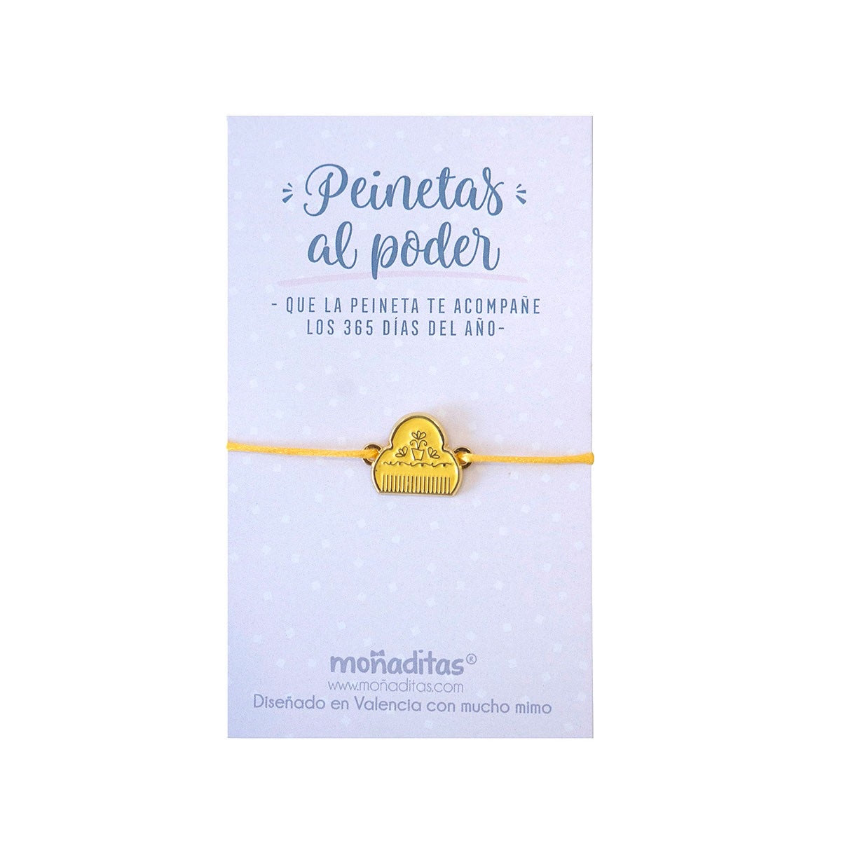 Pulsera Fallera PEINETA - Dorado