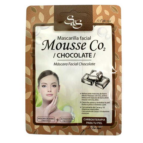Mascarilla Facial MOUSSE CO2 Chocolate - SYS COSMÉTICA NATURAL