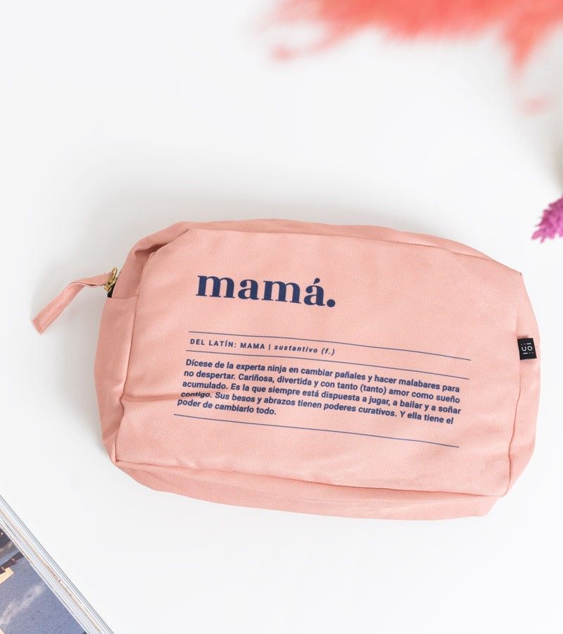 Neceser de Tela MAMÁ EXTRAORDINARIA- UO*