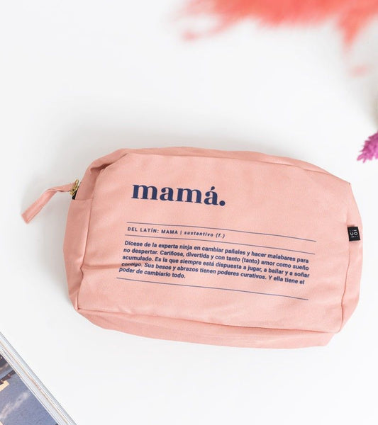 Neceser de Tela MAMÁ EXTRAORDINARIA- UO*
