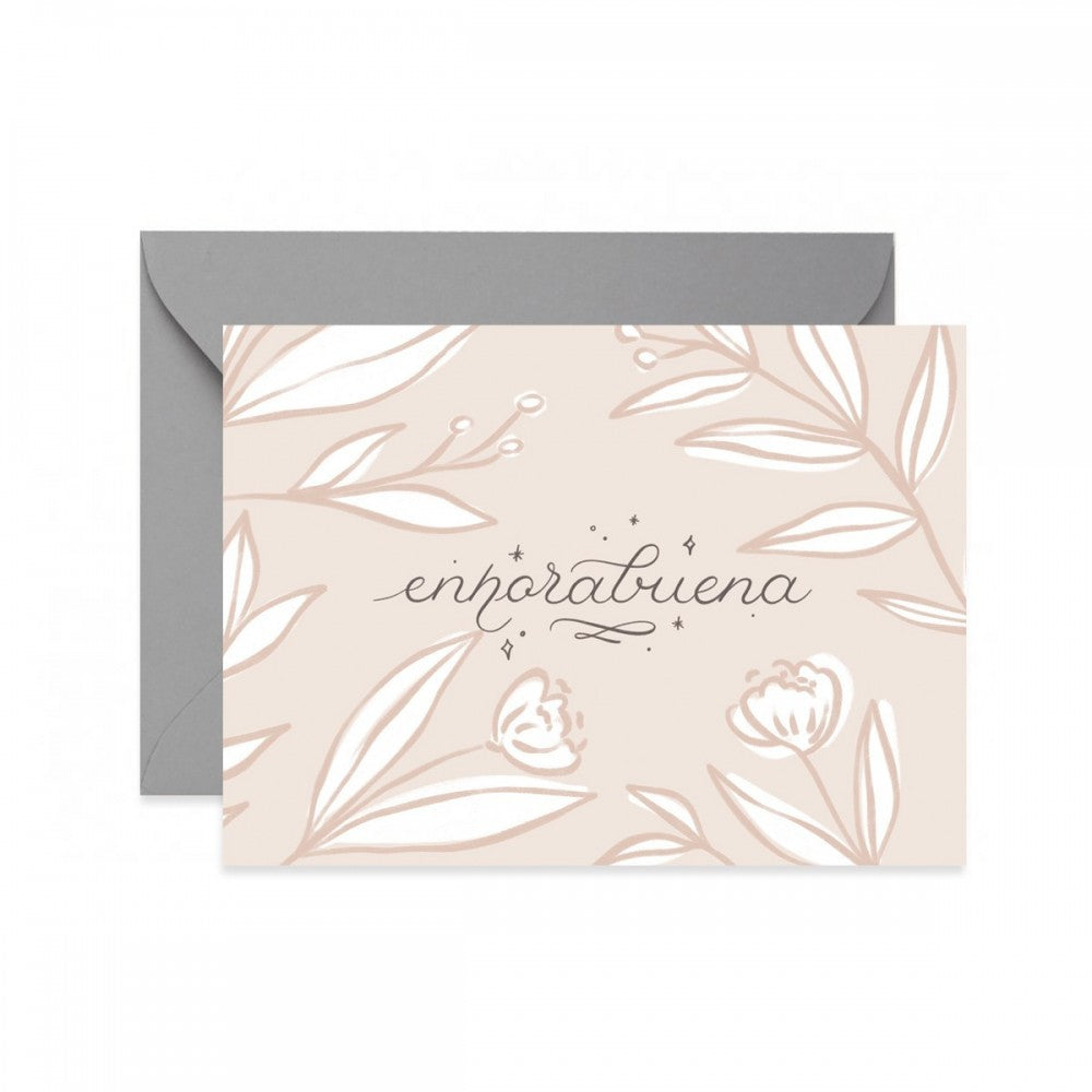 Tarjeta ENHORABUENA- The Great Moustache