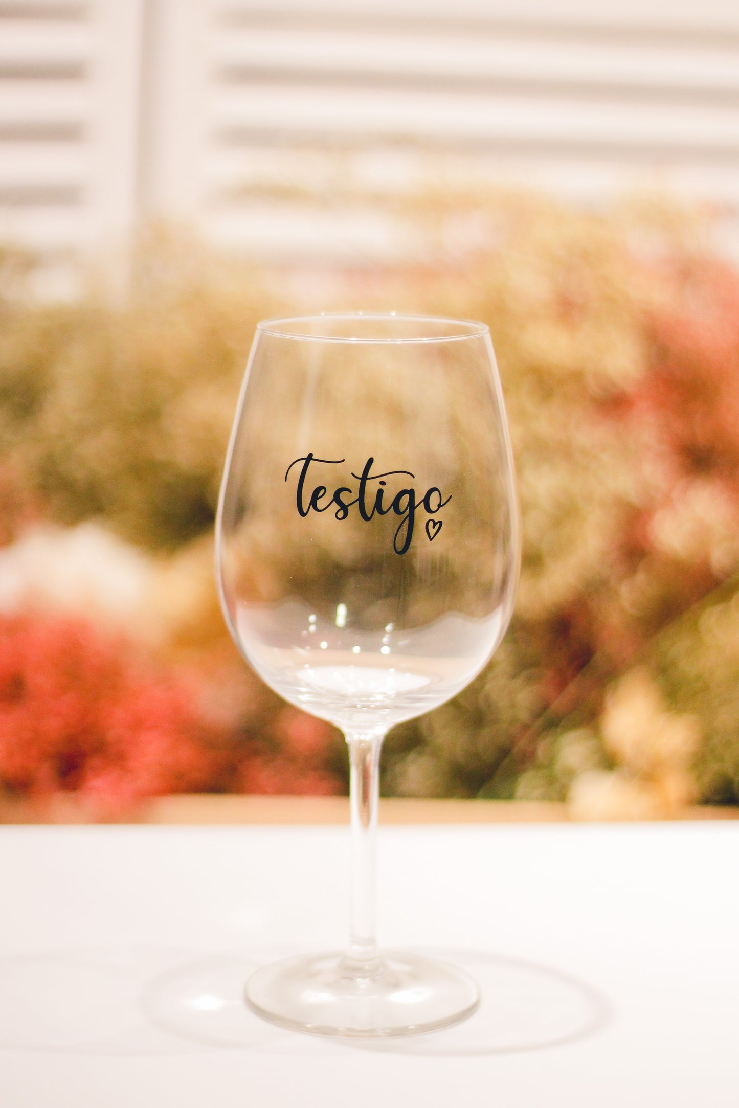 COPA DE VINO “TESTIGO”- Be Love